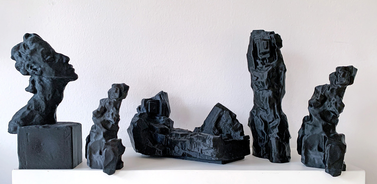 Skulpturen in 3D-Druck